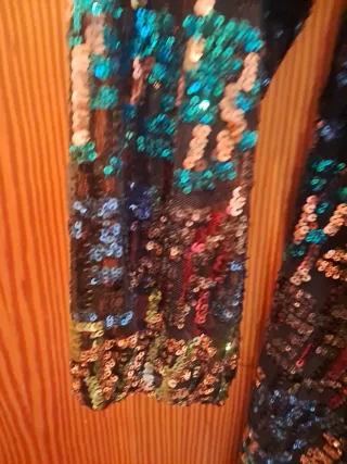 Vestido de fiesta con lentejuelas