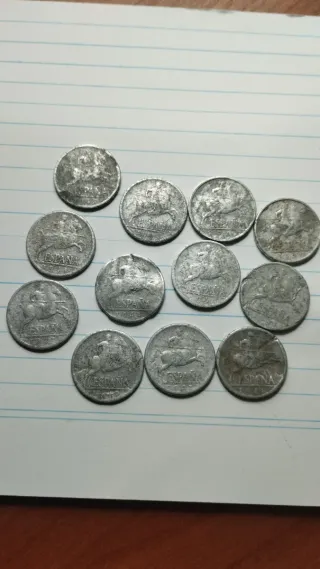 Lote 12 Monedas España 1941