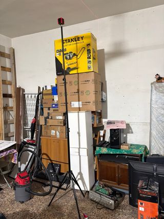 Livella laser Floureon + treppiede Walimex