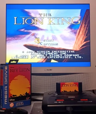 El Rey León - The Lion King - SEGA Mega Drive