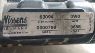 RADIADOR AGUA para OPEL COMBO (CORSA C) 2006 105535