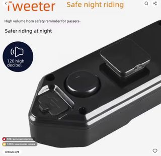 Intermitentes LED para Bicicleta/Patinete con Mand