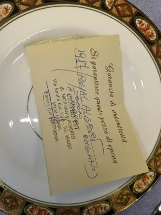 ☕Trio- Royal Albert del 1917.