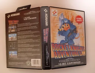 Rocket Knight Adventures SEGA Mega Drive Konami