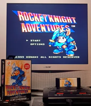 Rocket Knight Adventures SEGA Mega Drive Konami