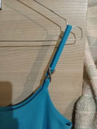 Bon ton romantico abitino azzurro tg M Spalline M