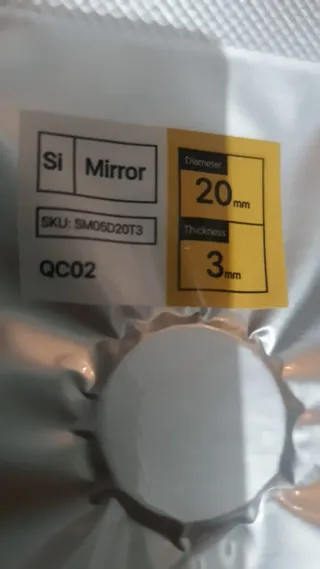 9 Espejos Láser CO2 Silicona