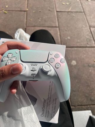 Mando DualSense PS5 Sony perla