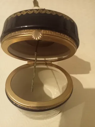 Portagioie Limoges nero e oro