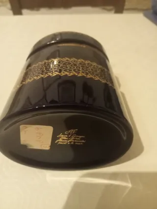 Portagioie Limoges nero e oro