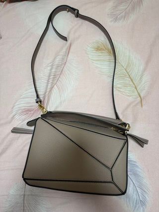 Bolso Loewe Beige Piel