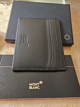 Porta documenti Montblanc nero, portafoglo