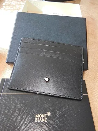 Porta documenti Montblanc nero, portafoglo