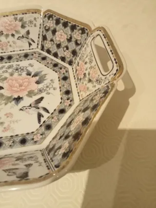 Vassoio porcellana Imari decorato