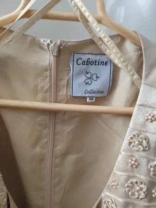 Vestido largo con pedrería