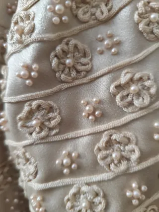 Vestido largo con pedrería