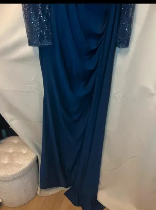 Abito da cerimonia blu notte taglia M