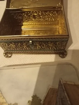 Set 3 scatole in latta vintage