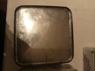 Set 3 scatole in latta vintage