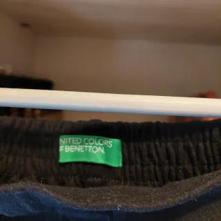 Pantalón Benetton Negro Talla M