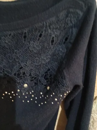 Maglioncino donna EXTRA ME blu taglia S