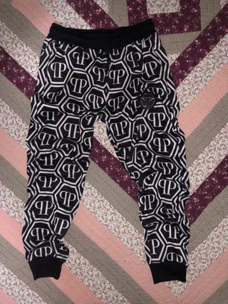 Conjunto Philipp Plein Hombre Negro/Blanco