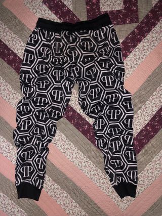 Conjunto Philipp Plein Hombre Negro/Blanco