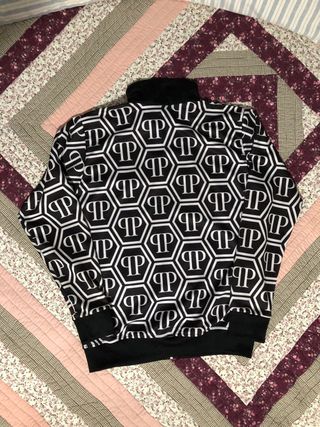 Conjunto Philipp Plein Hombre Negro/Blanco