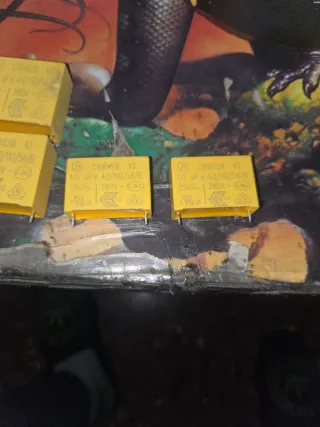 4 Condensadores Polipropileno 2.2uF 275VAC X2 MKP