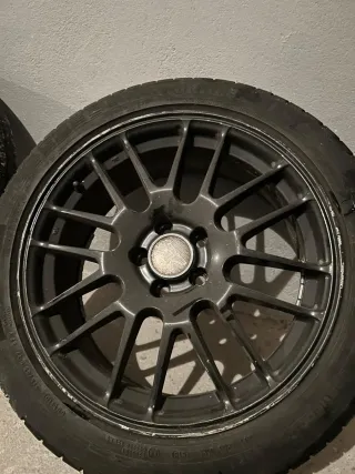 Llantas 17 5x100 Negras