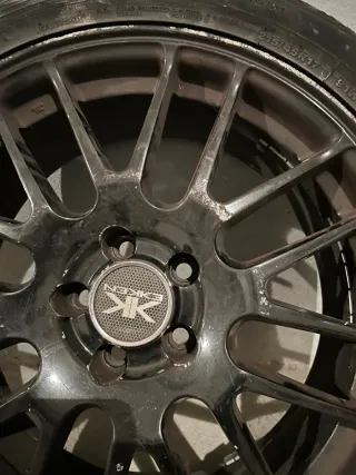 Llantas 17 5x100 Negras