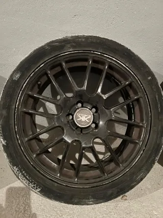 Llantas 17 5x100 Negras