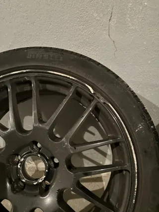 Llantas 17 5x100 Negras