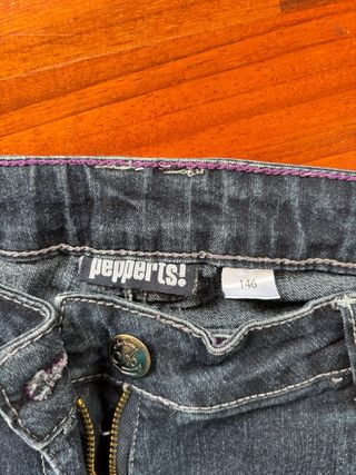 Lote 2 tejanos niña 10-11 años Tchibo y Pepperts