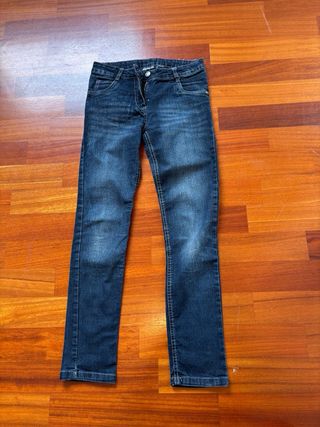 Lote 2 tejanos niña 10-11 años Tchibo y Pepperts
