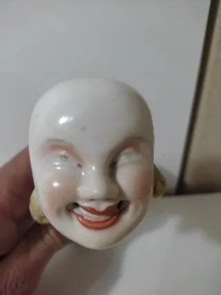 Cabeza de porcelana Meissen