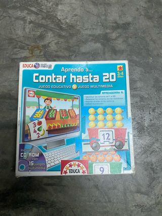 Puzzle Educa Aprender a Contar hasta 20