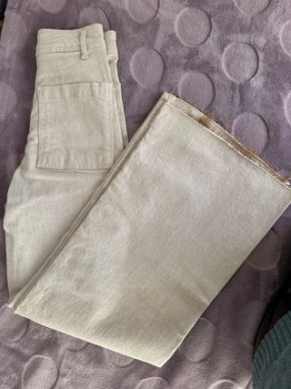 Pantalón Zara Beige