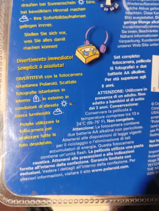 Polaroid i-Zone Fotocamera Istantanea