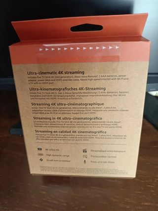 FIRE TV STICK 4K NUEVO SIN ESTRENAR