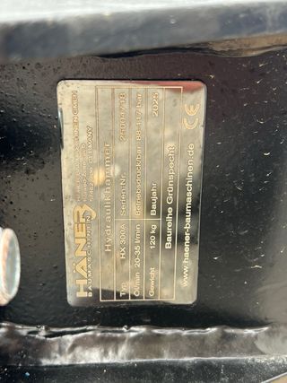 Martillo Hidráulico Haner HX 300A NUEVO