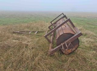 Rulo agrícola mecanico de 4,45 m x 80 cms.