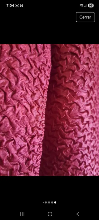 Blusa Adolfo Dominguez Talla M Roja