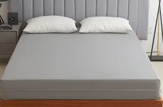 Protector Colchón 180*200 con Cremallera Gris