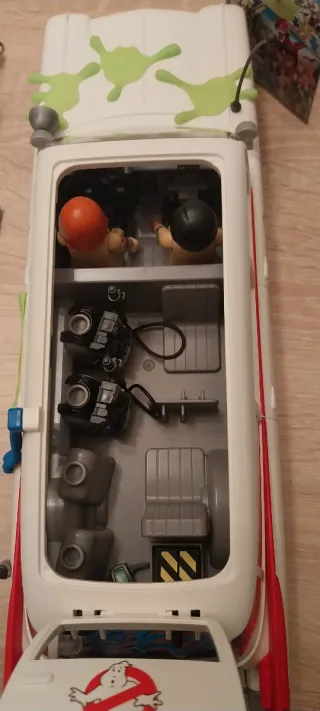 Playmobil,cazafantasmas,lote,cajas,coche Ecto-1