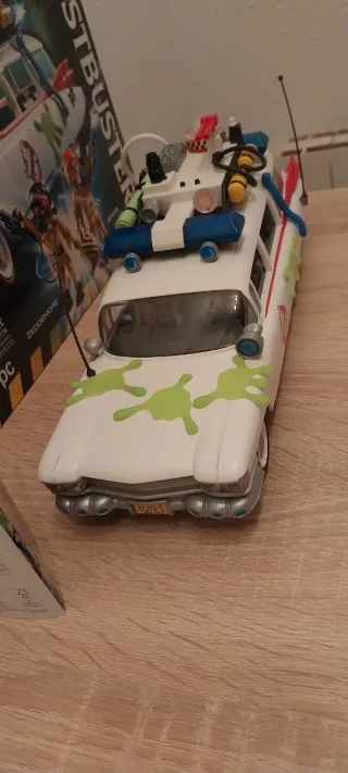Playmobil,cazafantasmas,lote,cajas,coche Ecto-1