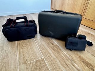 Videocámara Panasonic VHS Negra