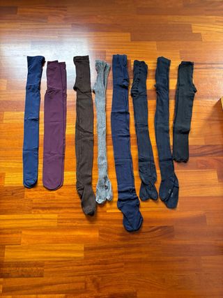 Lote leotardos y medias niña 13-14 años