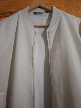 Chaqueta Zara Hombre Beige