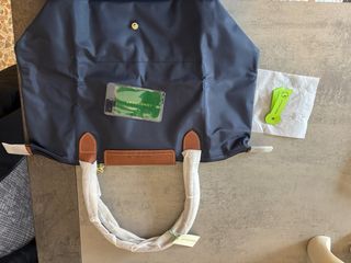 Longchamp Le Pliage Taglia L Blu